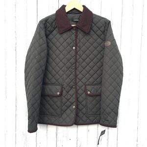 RALPH LAUREN QUILTED BARN JACKET NWT.